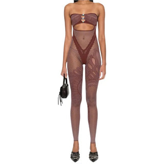 Cixi brown jumpsuit